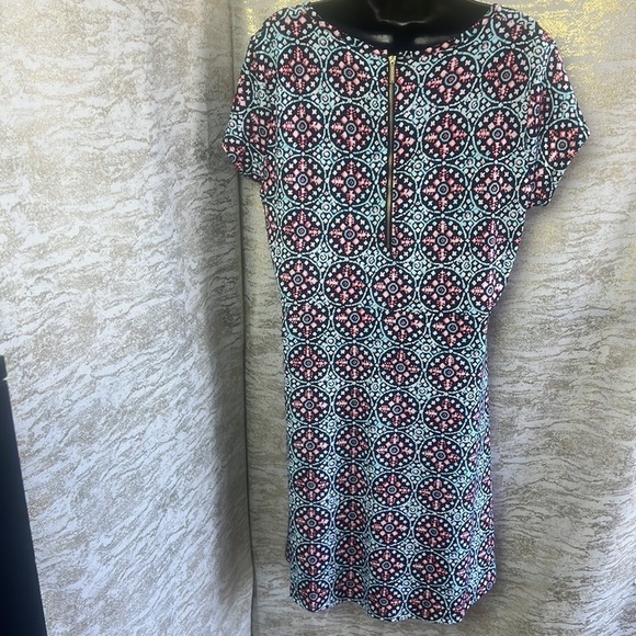 Michael Kors Women’s Fit n Flare Geometric Print Casual Mini Dress Size XL - Picture 5 of 15